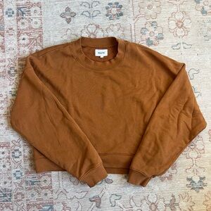 Mate The Label Cropped Sweatshirt - Medium